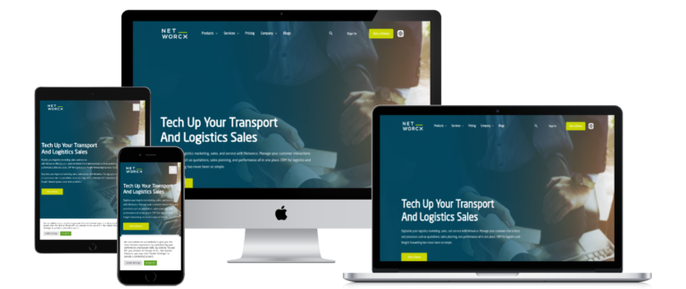 User-friendly website design displayed on multiple devices