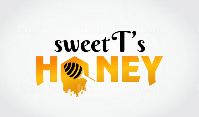 Sweet T’s Honey custom logo design by Pro Artistry Web Design